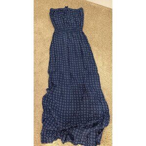 Abercrombie & Fitch strapless maxi sundress, size CS